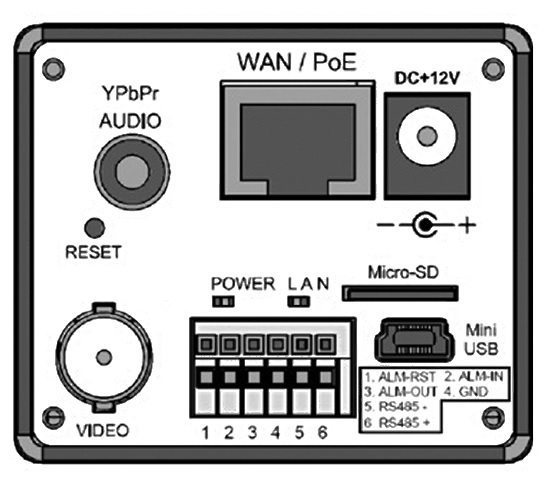 STC-IPM3186A/1  2 Мп IP видеокамера