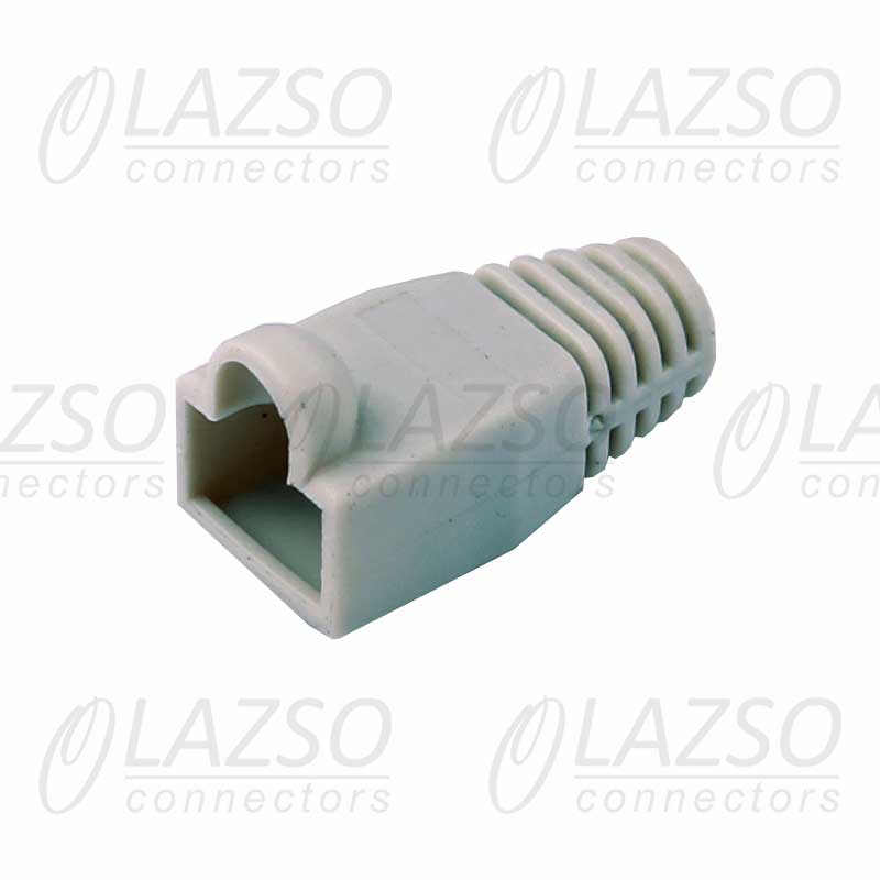 LAZSO APC1BK(100) Резиновый колпак СЕРЫЙ для разъема RJ45, 100шт