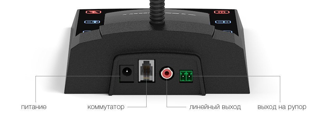 STELBERRY S-645 Комплект 4+1-канального переговорного устройства "клиент-кассир" с системой громкого оповещения