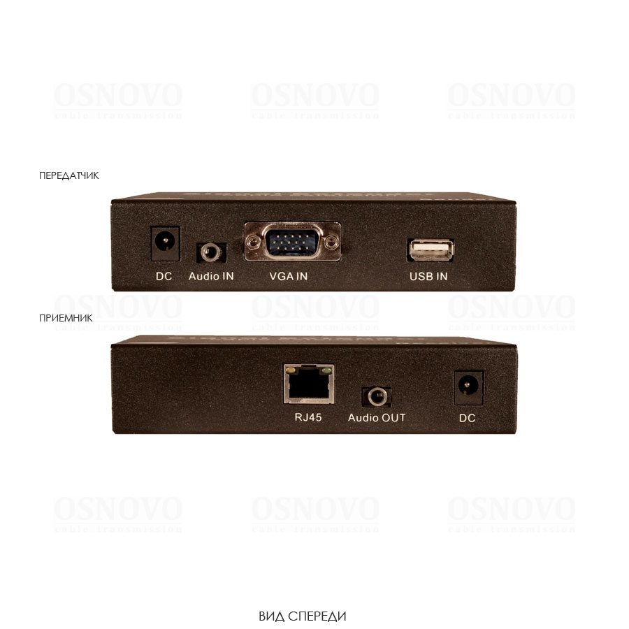 TLN-VKM/1+RLN-VKM/1 Комплект для передачи VGA