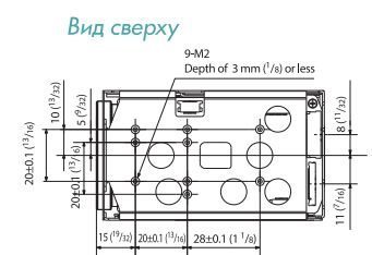 FCB-EH6300 HD Модульная видеокамера