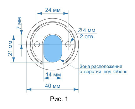 Считыватель-контроллер 392.0.1 Коричневый