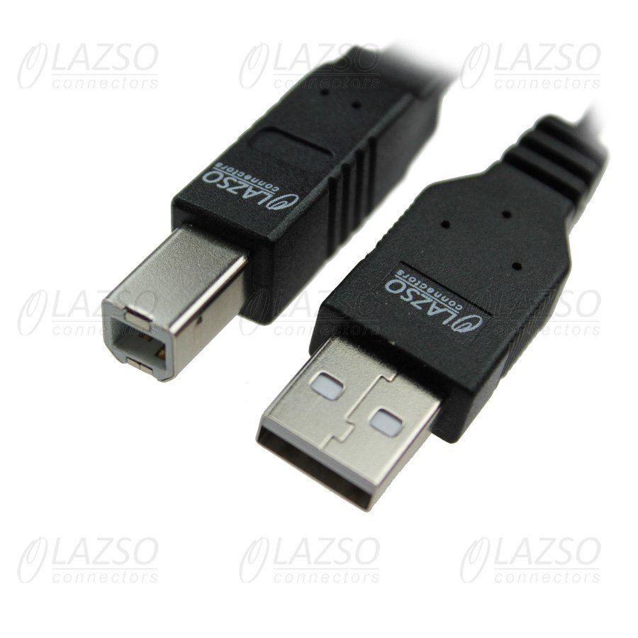 LAZSO WU-203C(2m) Кабель для передачи данных и зарядки USB2.0 (USB-B)