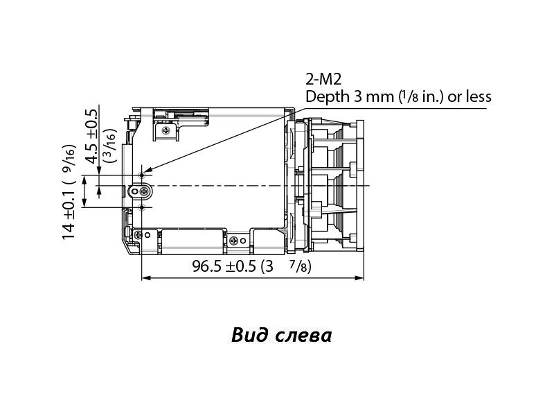 FCB-ER8300 Модульная ТВ камера