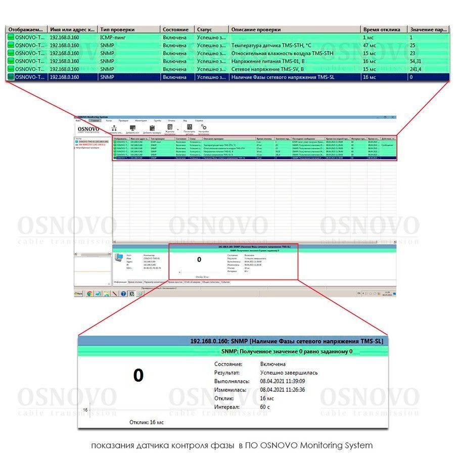 OSNOVO Monitoring System 300 Программное обеспечение 