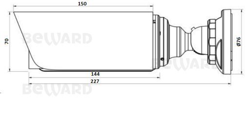 SV3210RZ2 Уличная 5 Мп  IP видеокамера