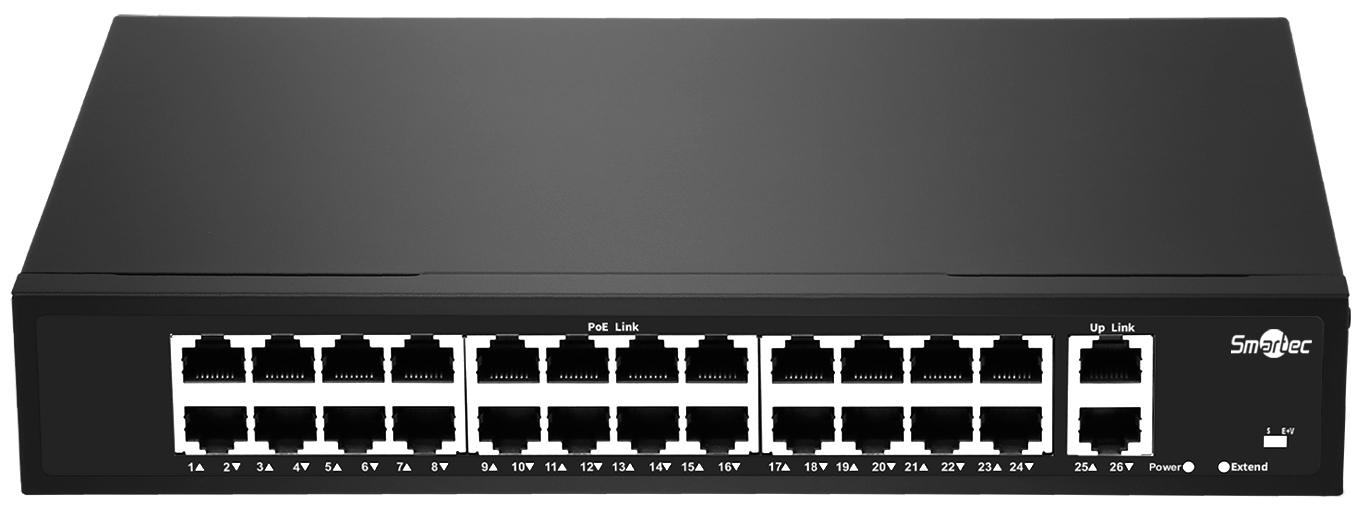 ST-NS224MB-GD Неадминистрируемый PoE коммутатор