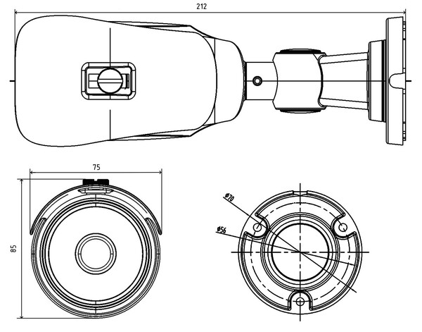 B2530RC 2Мп Уличная IP-камера