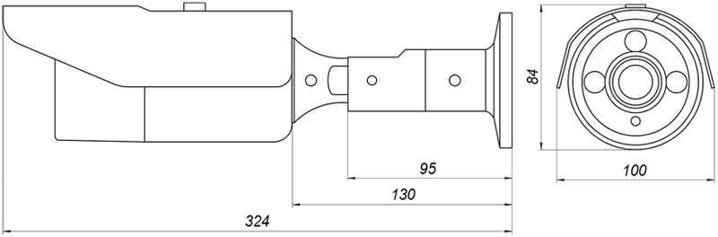 B2560RVZ2 2Мп Уличная IP-камера