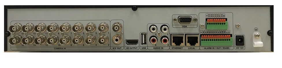 STR-HD1635  AHD/HD-TVI/HD-CVI/960H/IP видеорегистратор 16-канальный гибридный