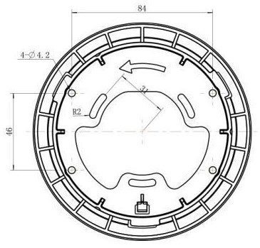 SV3212DZ Купольная 5 Мп  IP видеокамера