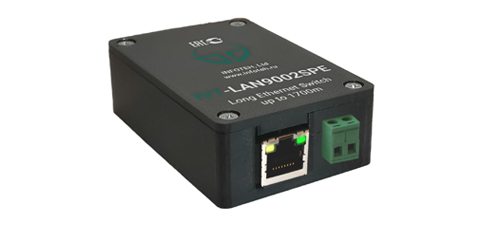 IVT-LAN9002SPE 2-портовый коммутатор Ethernet 10BASE-T1L по одной паре до 1700 метров