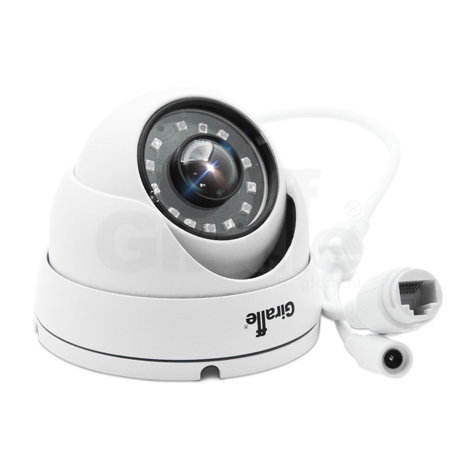 GF-IPVIR4203MP5.0 Антивандальная IP видеокамера с объективом Fisheye