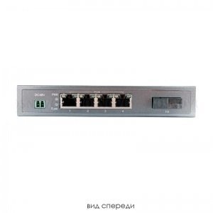 SW-40401S5b/A PoE коммутатор на 4 порта