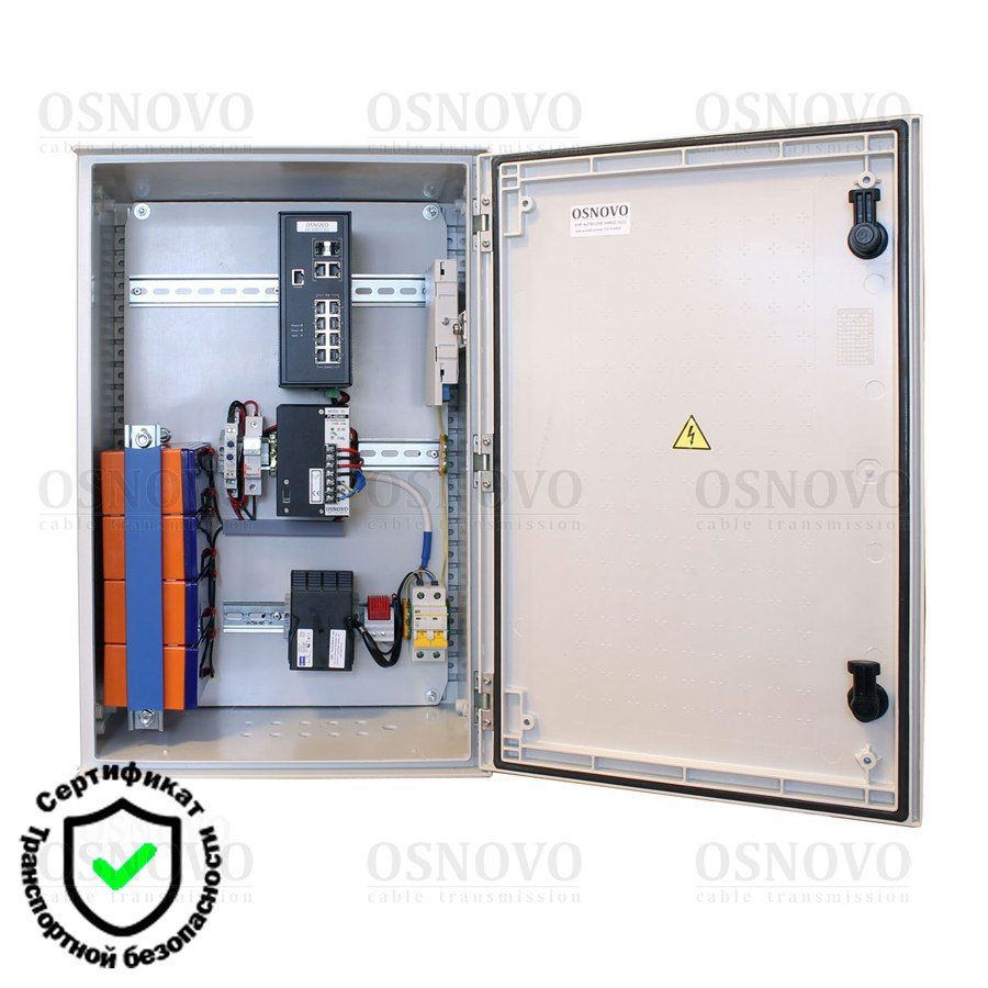 OSP-46TB1(SW-80822/ILR) Уличный управляемый (L2+) коммутатор на 10 портов.