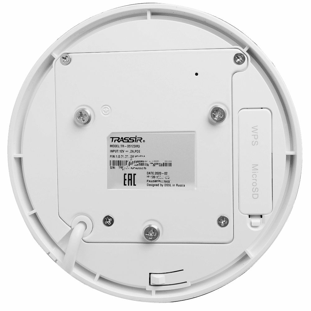 TR-D5123IR3 Скоростная поворотная 2 Мп миниатюрная IP видеокамера