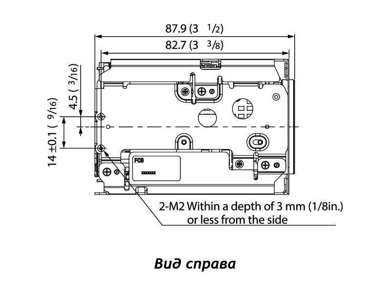 FCB-IV7315 Модульная ТВ камера