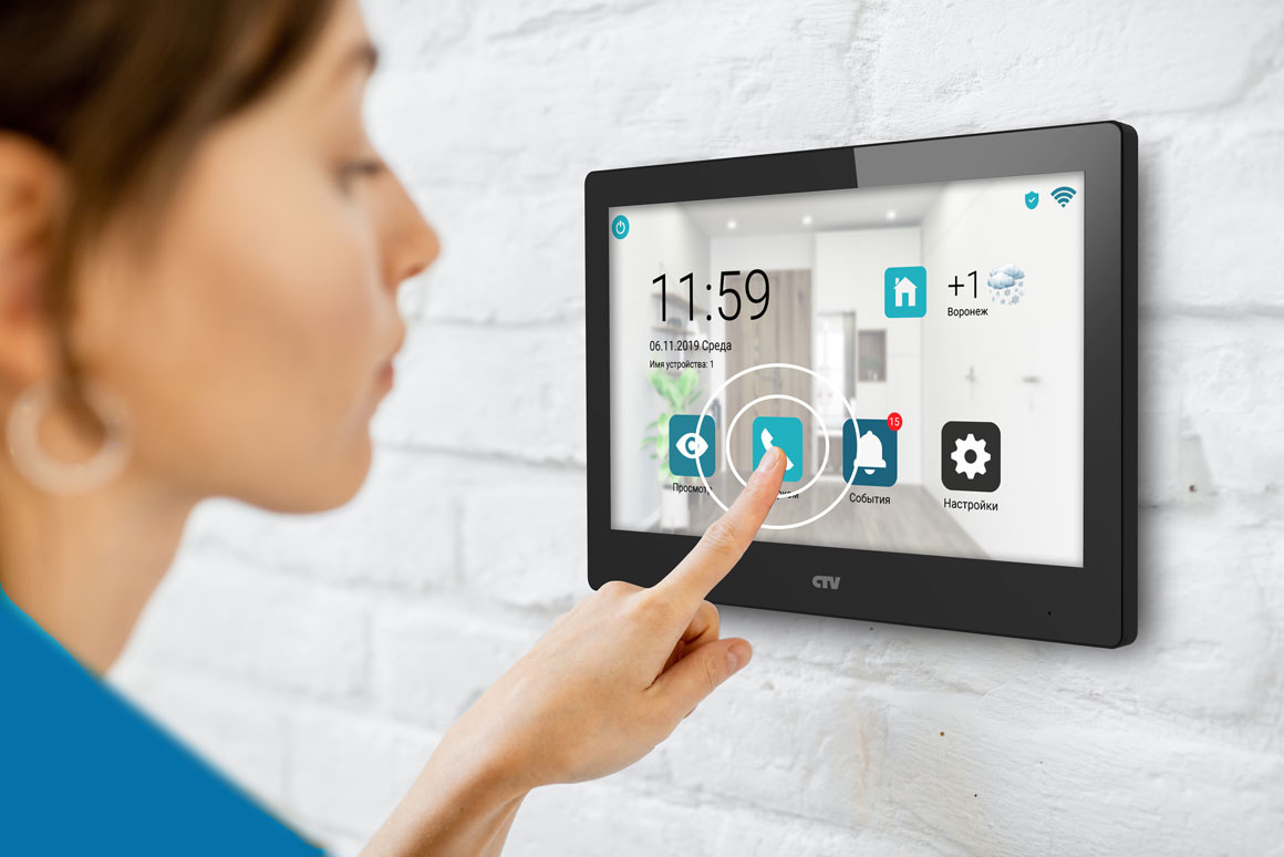 10" монитор IP-видеодомофона CTV-IP-M6103