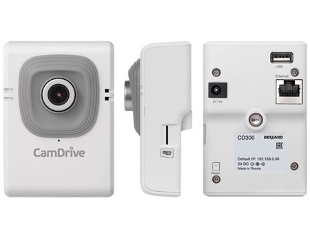 CD300-4G Компактная 1 Мп видеокамера с 4G и сервисом CamDrive