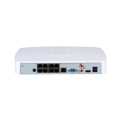 DHI-NVR4108-8P-4KS2/L Видеорегистратор IP 8-и канальный 4K