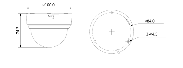 Камера видеонаблюдения Ivideon Dome (без микрофона)