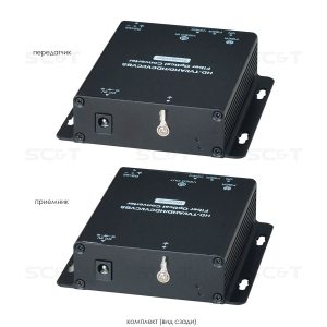 HD401F комплект для передачи HDCVI/HDTVI/AHD/CVBS и сигнала управления RS485