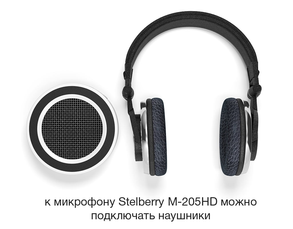 Микрофон STELBERRY M-205HD