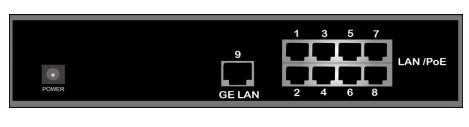 SW-20810/B PoE коммутатор