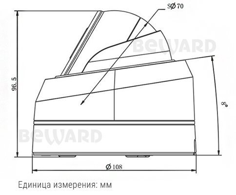 SV2010DBZ Купольная 2 Мп  IP видеокамера