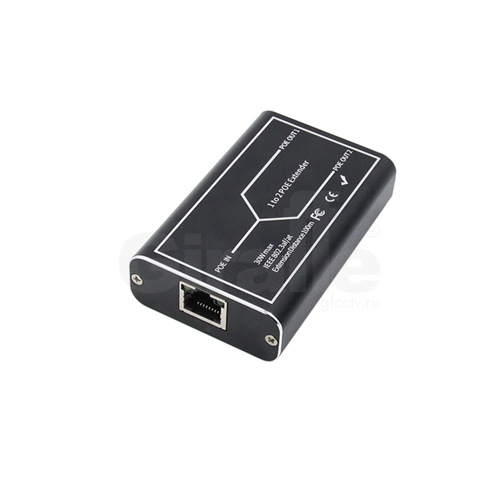 GF-АС113 Удлинитель линии Ethernet и PoE 2х-портовый