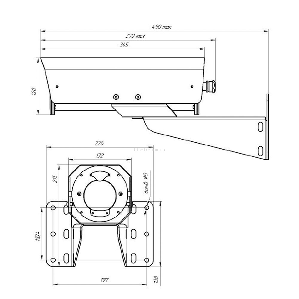 BCM-300M-220 Термокожух из нержавеющей стали