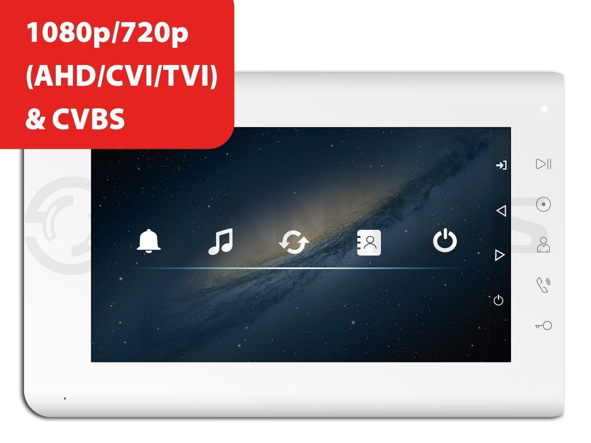 Mia HD (VZ или XL) Цветной монитор видеодомофона