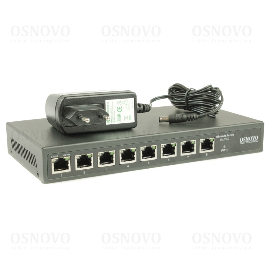 SW-8D-1 Коммутатор 2.5G Ethernet на 8 RJ45 портов