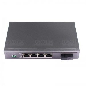 SW-40401S5b/A PoE коммутатор на 4 порта