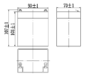 Аккумулятор ETALON FORS 12045