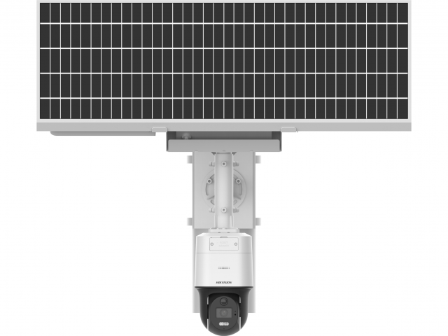 DS-2XS3Q47G1-LDH/4G/C18S40(4mm) 4Мп поворотная 4G IP-камера с LED-подсветкой до 30м и питанием от солнечной батареи