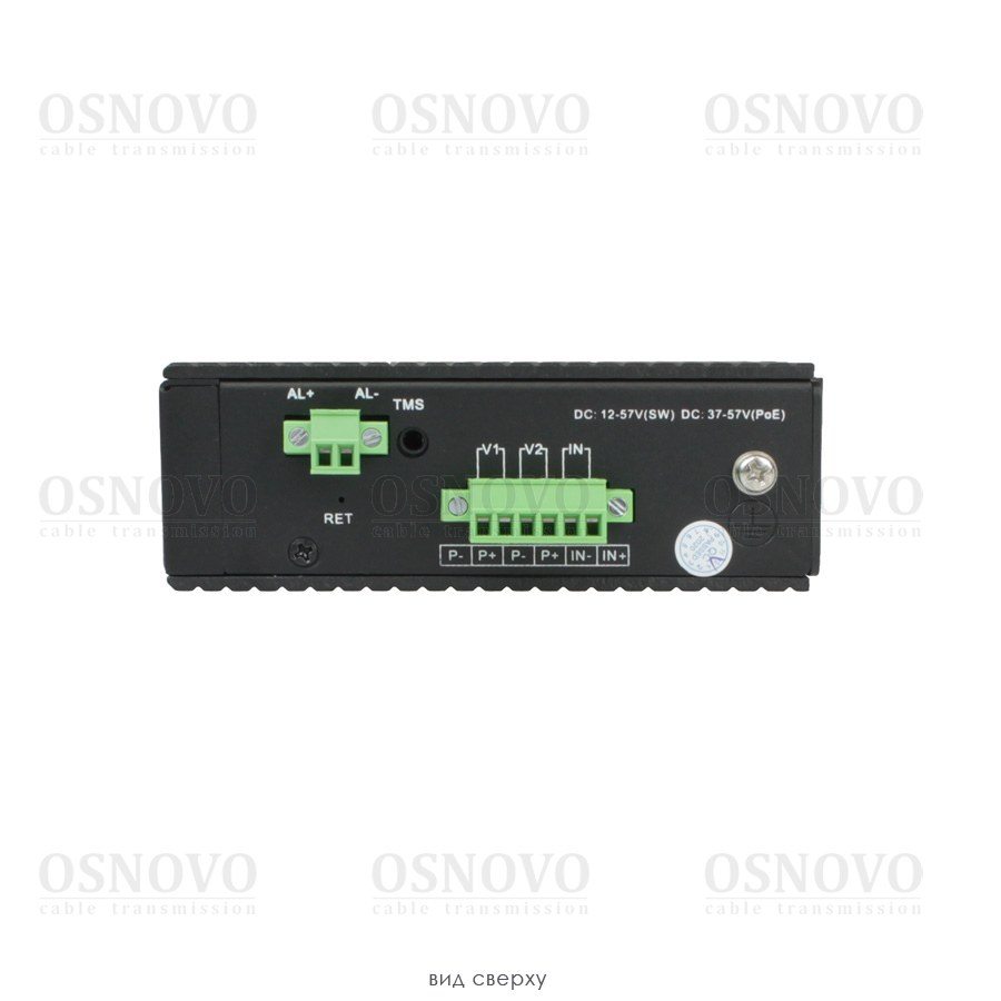 SW-80402/ILS (port 90W, 180W) Промышленный управляемый (L2+) HiPoE коммутатор Gigabit Ethernet