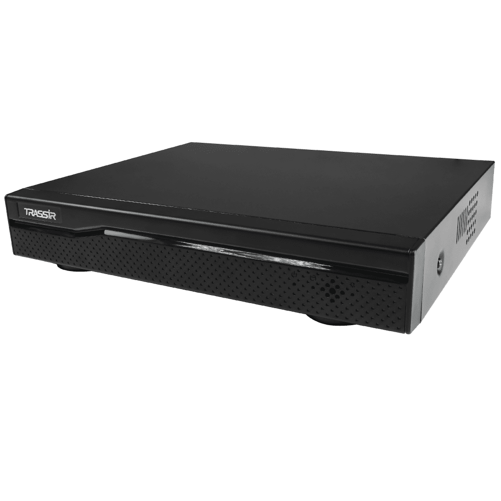 TRASSIR NVR-1104P V2 Сетевой 4-канальный PoE видеорегистратор