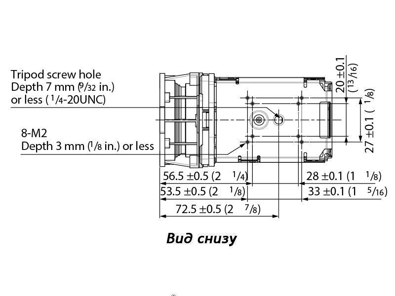 FCB-ER8300 Модульная ТВ камера