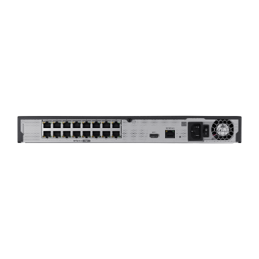 Wisenet LRN-1610S 16-ти канальный IP видеорегистратор с встроенным PoE коммутатором