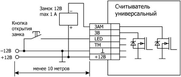 Считыватель touch memory jsb ktmn 15 схема подключения