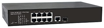 SW-60811/MB PoE Управляемый PoE коммутатор Fast Ethernet