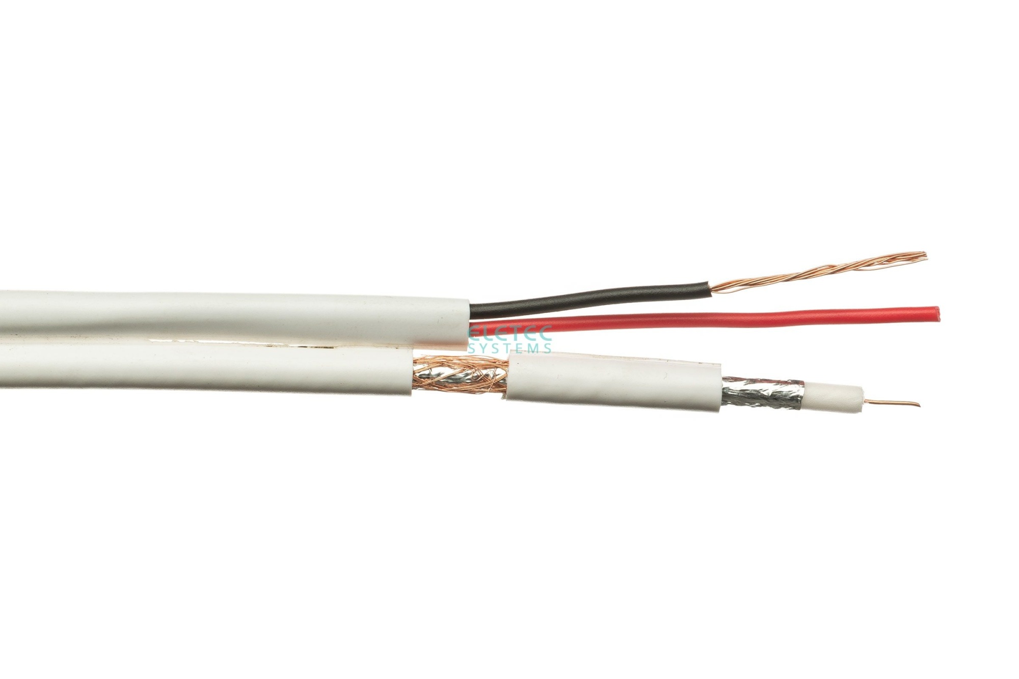 Кабель комбинированный 3C-2V+2x0.35 плоский