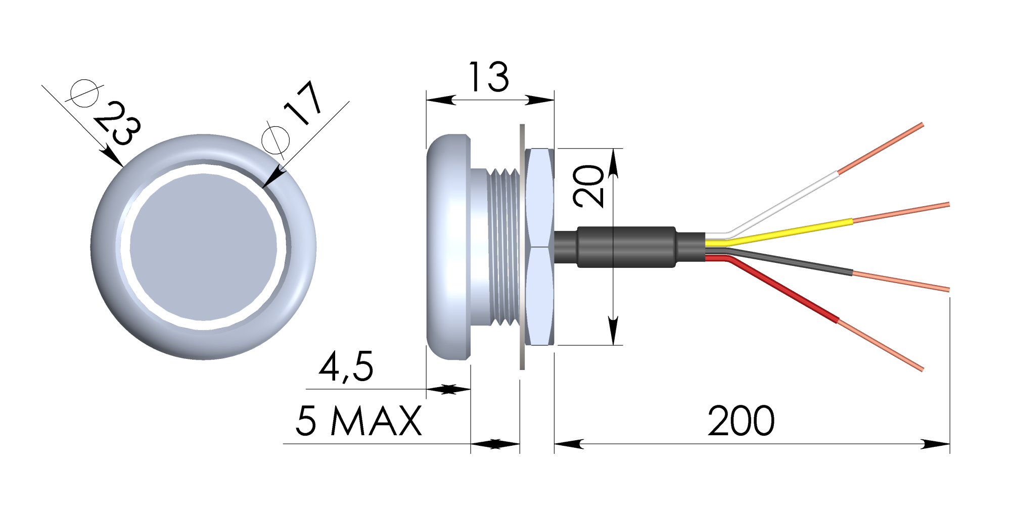 JSB 15.5  контактор ТМ врезной